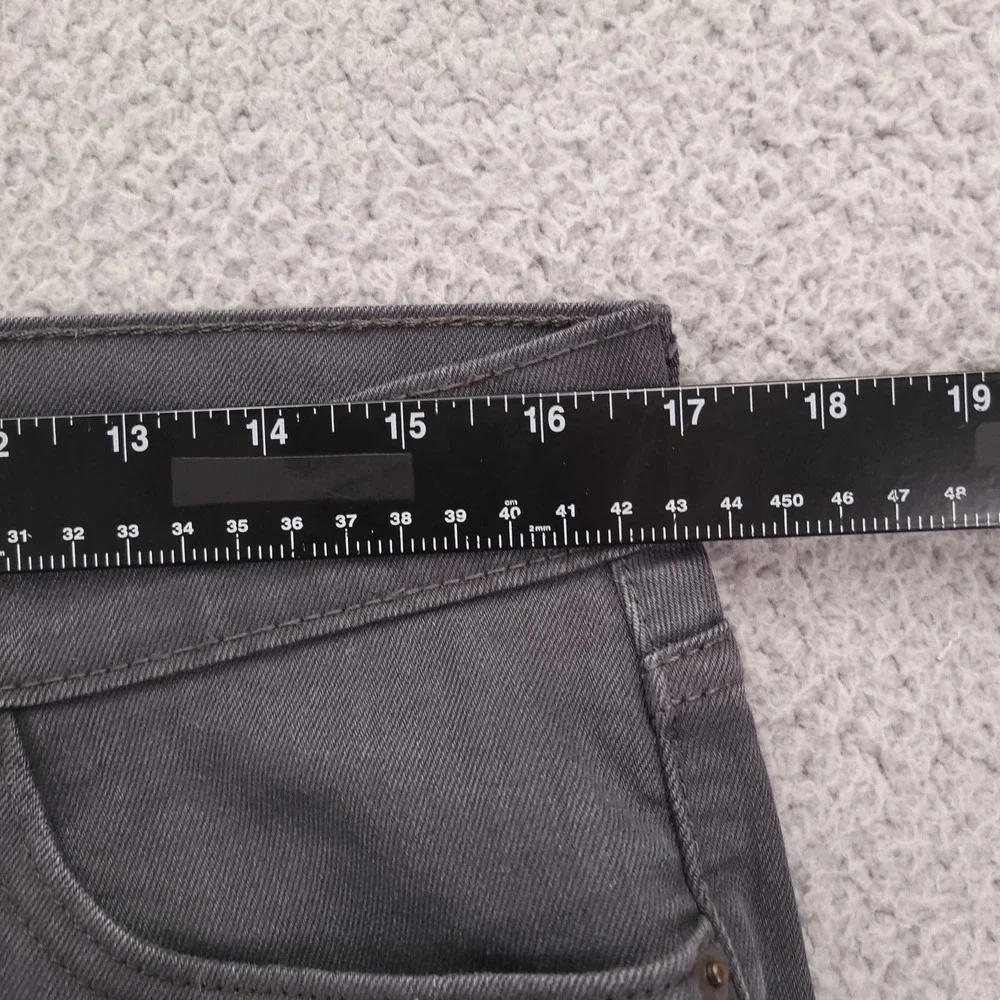 LEVIS 541 Jeans Mens 33x29 (Tag 33x30) Athletic Taper Leg Gray Stretch Denim